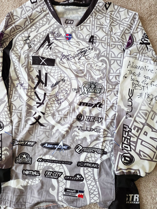 NYX Adrenaline - MAXT Colab Special Edition Team Autographed Jersey - Adrenaline