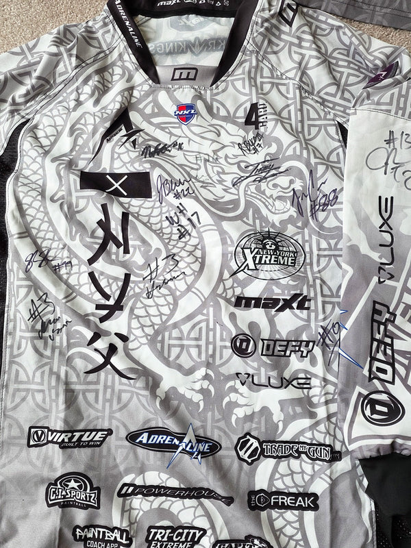 NYX Adrenaline - MAXT Colab Special Edition Team Autographed Jersey - Adrenaline