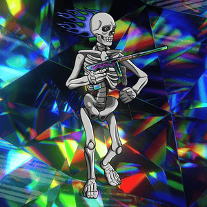 Adrenaline Skully NFT - Prism in Bones with Swab - Adrenaline